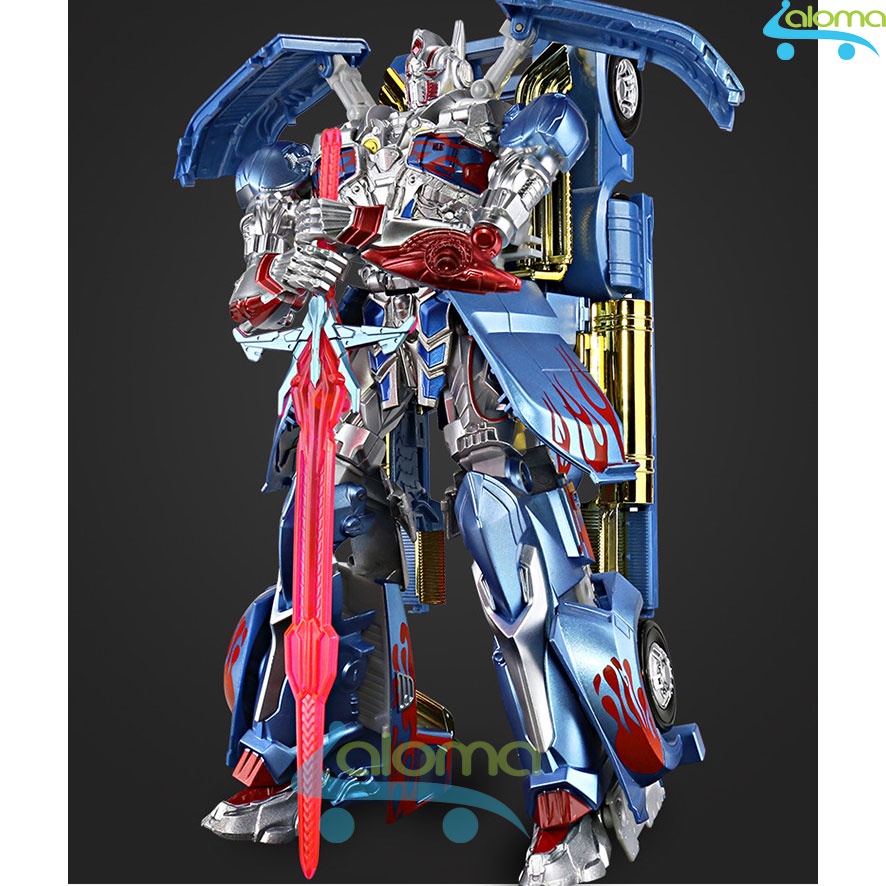 Robot biến hình ôtô Transformer cao 45cm mẫu Optimus Prime 6699-14D