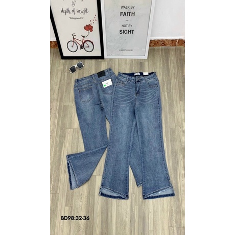 55-90kg Bigsize QUẦN JEAN LOE GẤU XÉO