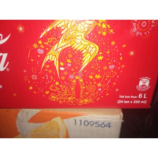 Thùng 24 lon nước ngọt Coca Cola 235ml