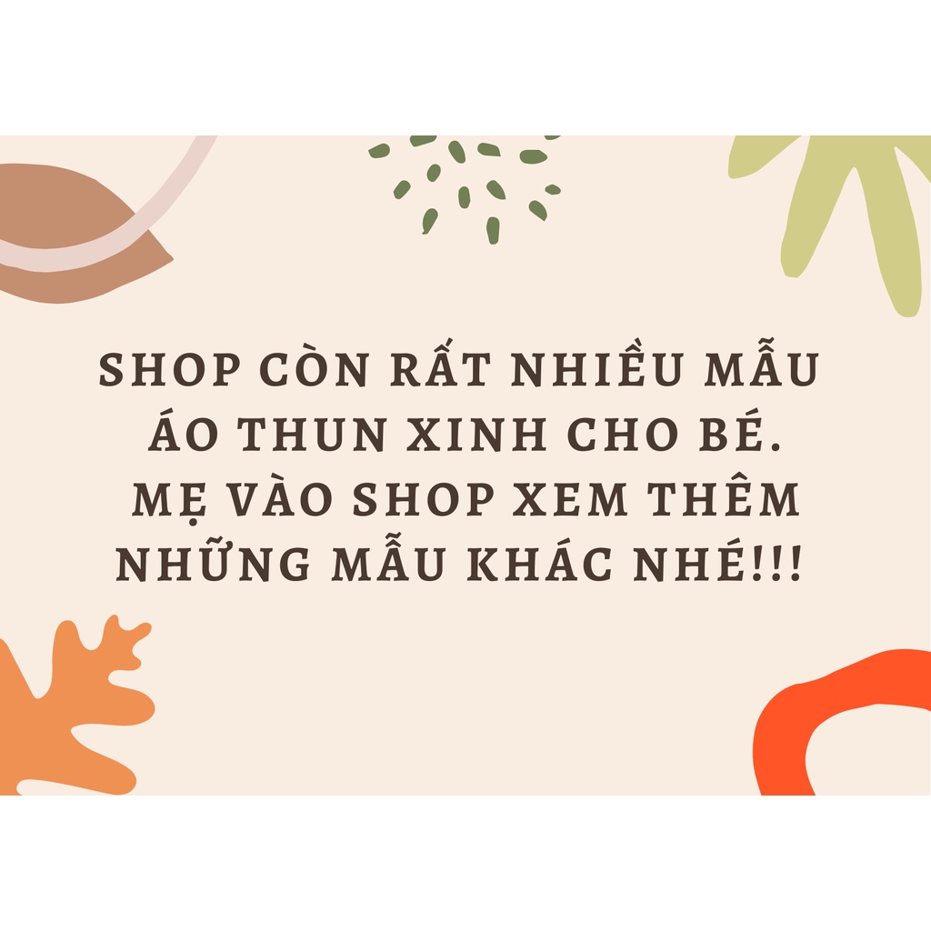 Áo thun bé trai, áo thun trẻ em, áo phông bé trai cotton mềm mát từ 7kg-22kg ATTE31-12-7
