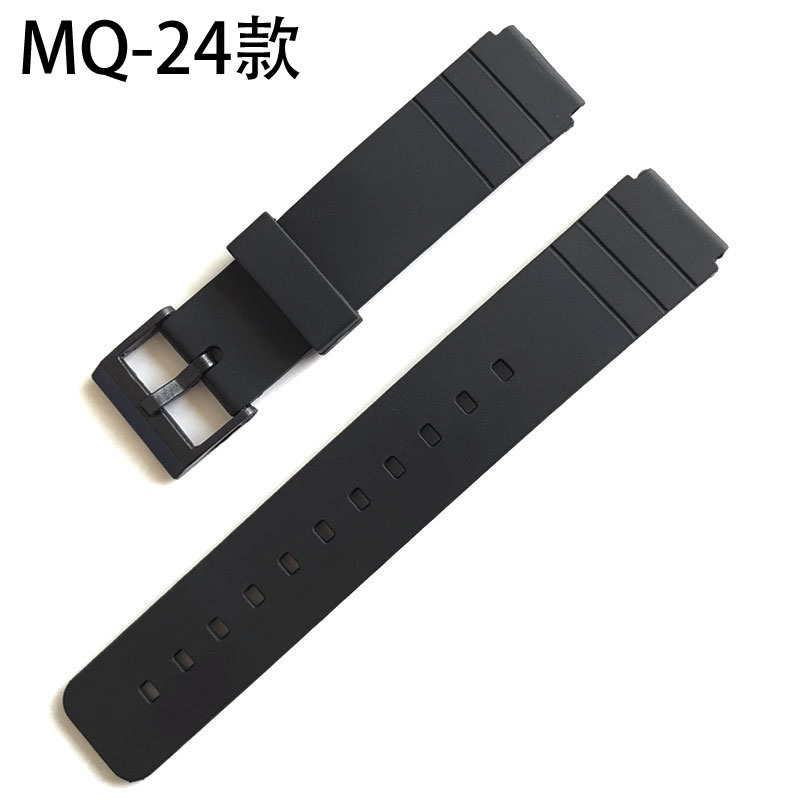 Dây Đeo Tpu Khóa Kim Loại Cho Đồng Hồ Casio Mw-59 Mq-24 Mq-71 Mq-76