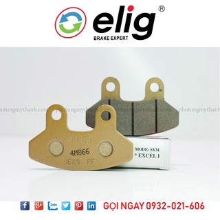 Bố thắng , má phanh thắng dĩa xe Excel 1 - Elig