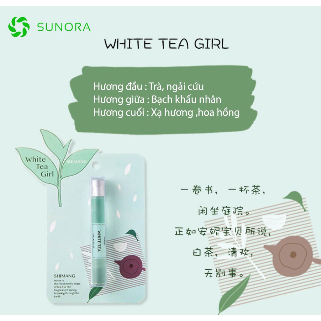 Nước Hoa Mini Bỏ Túi Dạng Ống Lăn Shimang 15ML Dream Siêu Dễ Thương