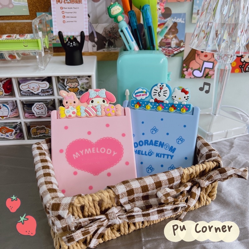 Gương gập mini hình Doraemon - Melody