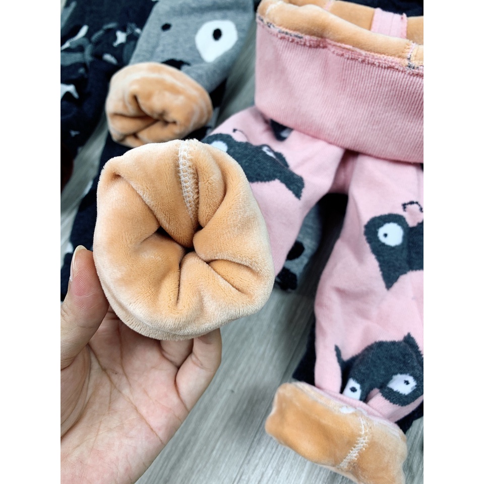 Quân mông thú lót lông siêu ẩm cho bé