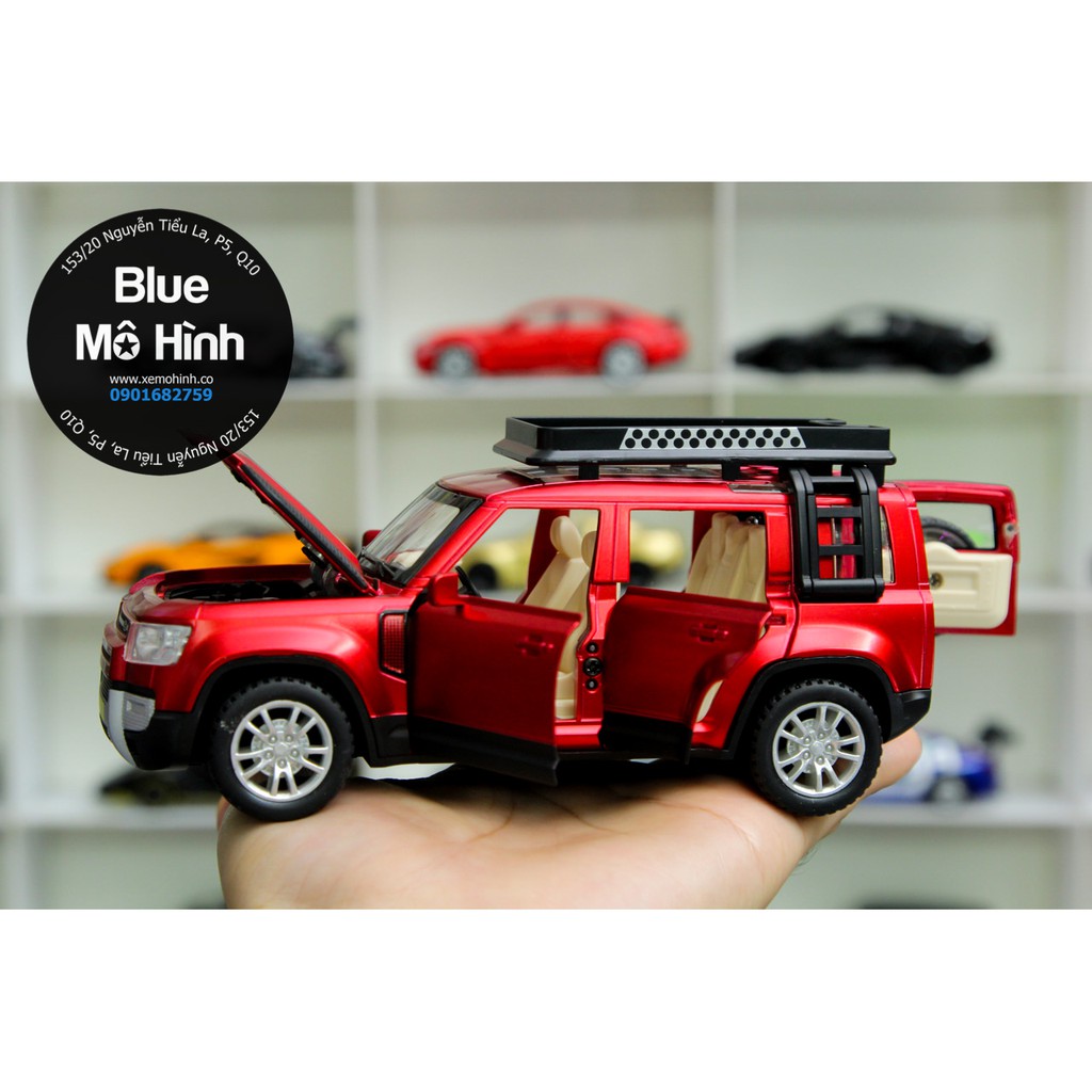 Xe mô hình SUV Range Rover Defender New 1:32 Đỏ