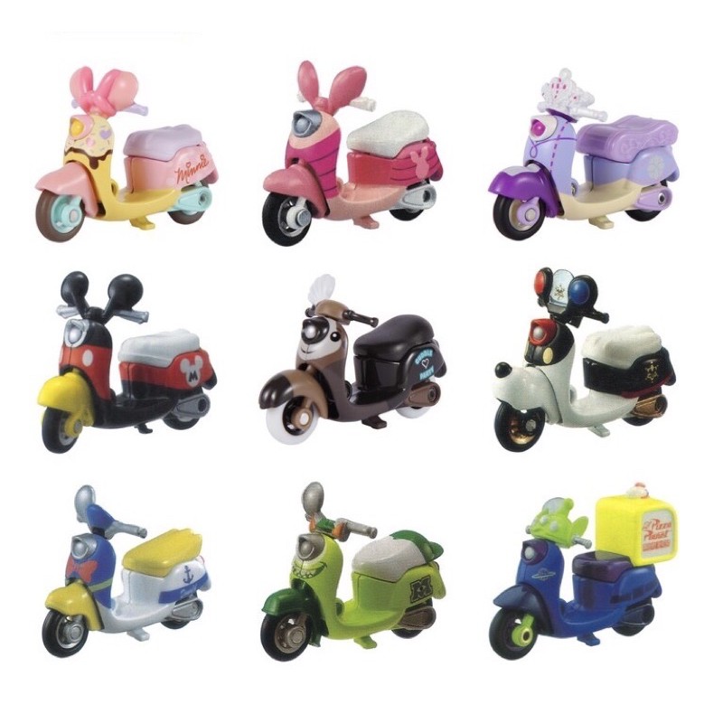 Xe tomica motor Disney - xe máy 2 bánh nhiều mẫu chimchim