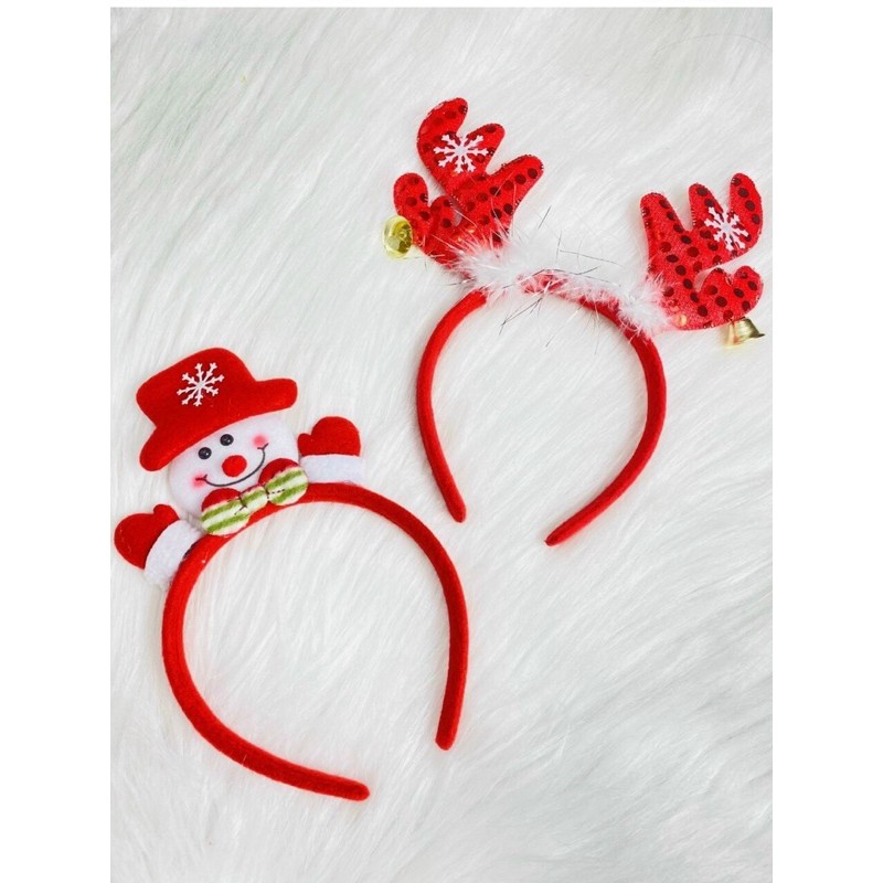 Đầm noel chữ A phối nơ siêu cưng tặng kèm băng đôđầm Noel bé gái