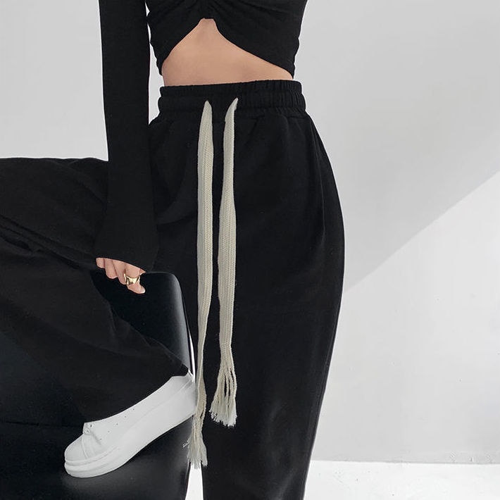 Quần Ống Rộng Lưng Cao Phong Cách Hàn Quốc 2022 Mới Dành Cho Nữ