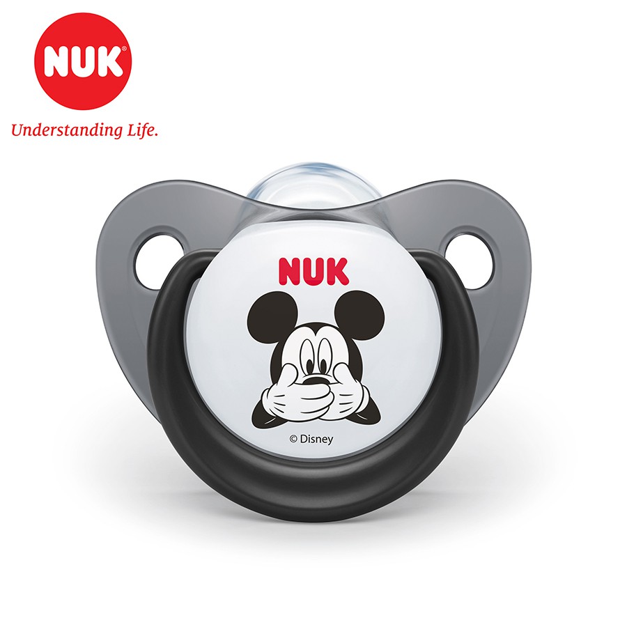 Bộ 2 ty giả NUK Silicone Mickey Sleeptime