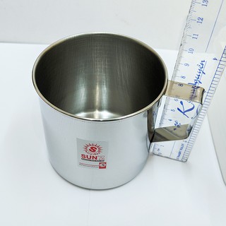 Ca uống nước inox hàng hiệu của Thái Lan. đường kính 8cm, D8084