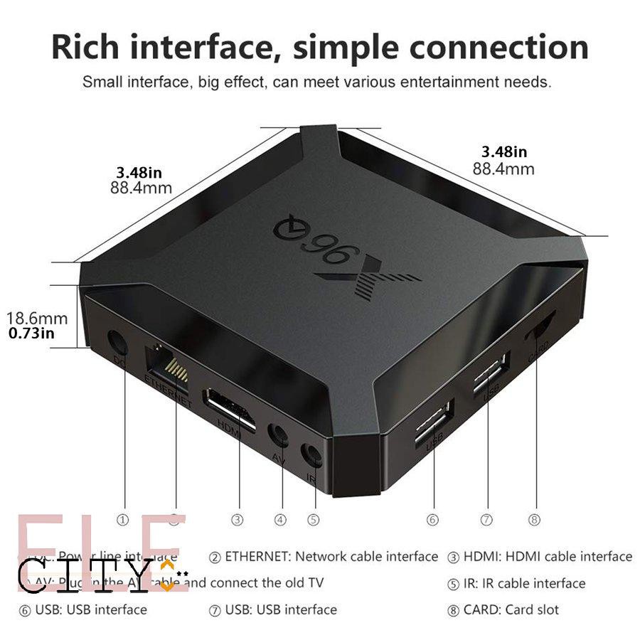 Hộp Tv Thông Minh 4k Android Tv Box