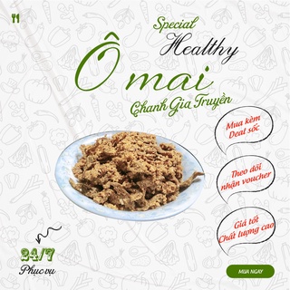 Ô mai chanh mặn ngọt gia truyền bà Thu