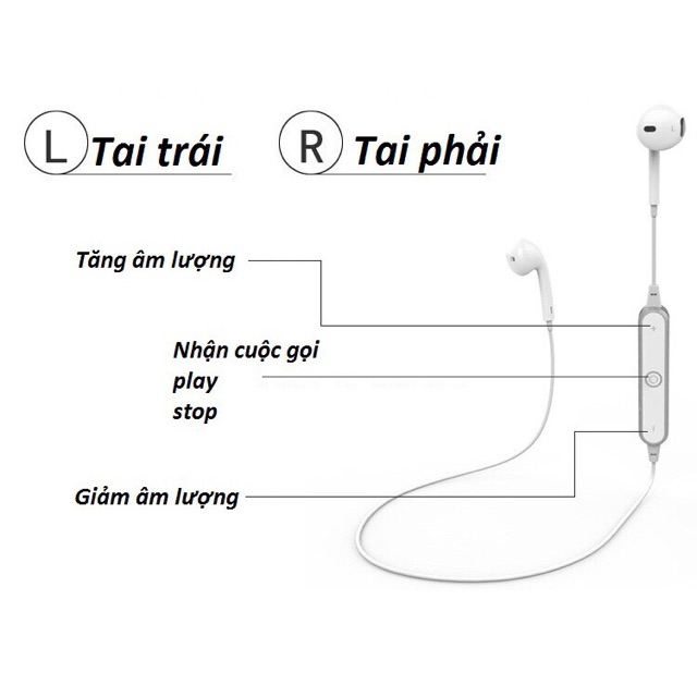 ✅ Sale 50%✅ Tai nghe Bluetooth Headset Bass chuẩn ( Loại 1)