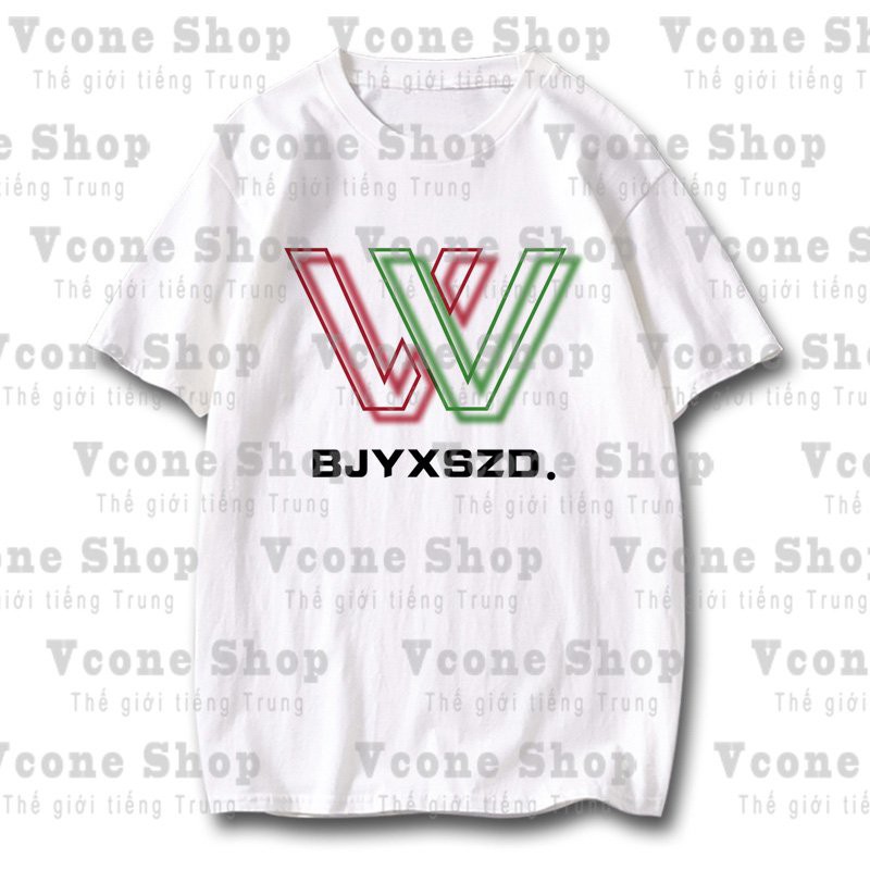 Áo thun phông trắng in hình BÁC QUÂN NHẤT TIÊU chibi Vương Nhất Bác Tiêu Chiến Trần Tình Lệnh thời trang cá tính