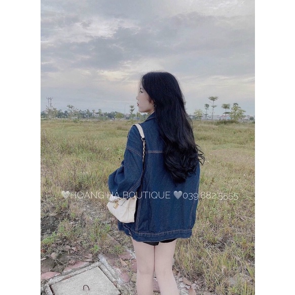 ÁO KHOÁC JEANS FORM RỘNG