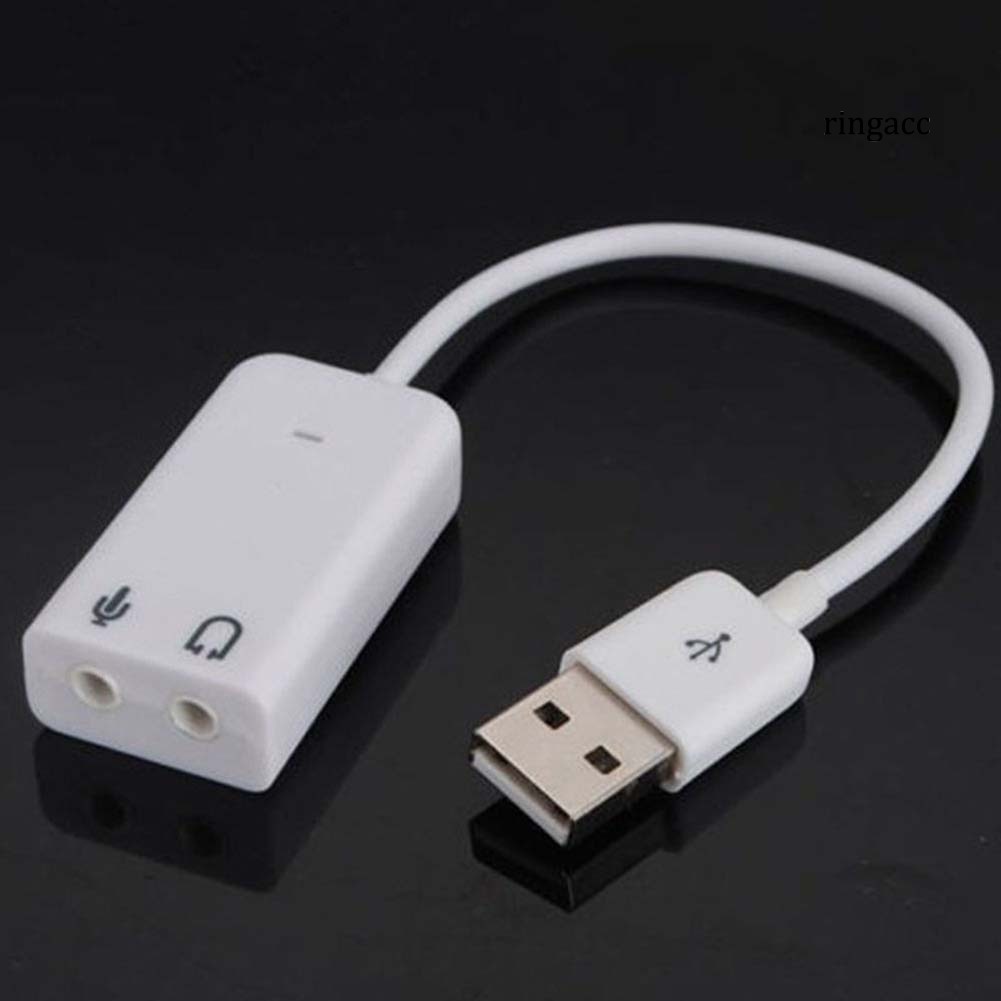 Bộ Chuyển Đổi Thẻ Âm Thanh 3d Kèm Dây Cáp Usb Chuyên Dụng | BigBuy360 - bigbuy360.vn