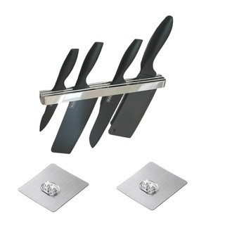 Thanh Cài Dao Kéo Inox Dán Tường Nhà Bếp - Kích Thước 30cm