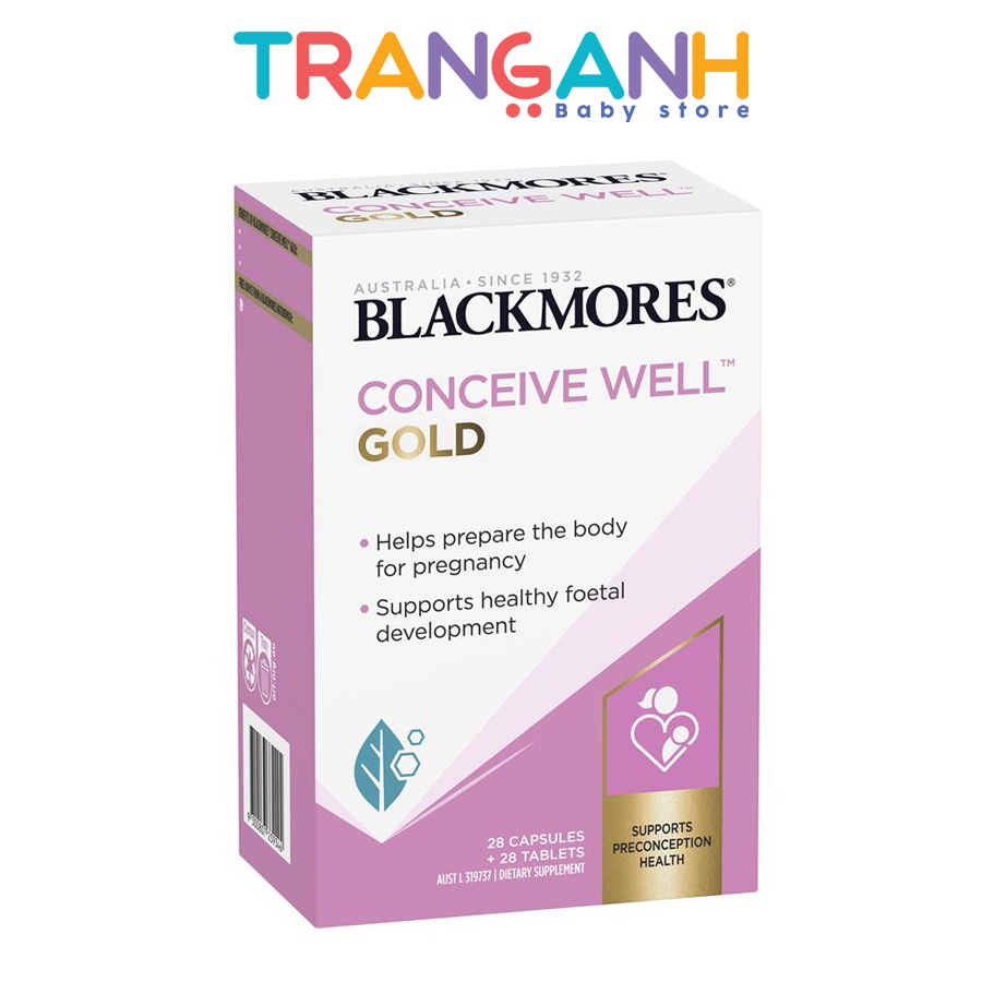 Viên uống tăng khả năng thụ thai Blackmores conceive well gold
