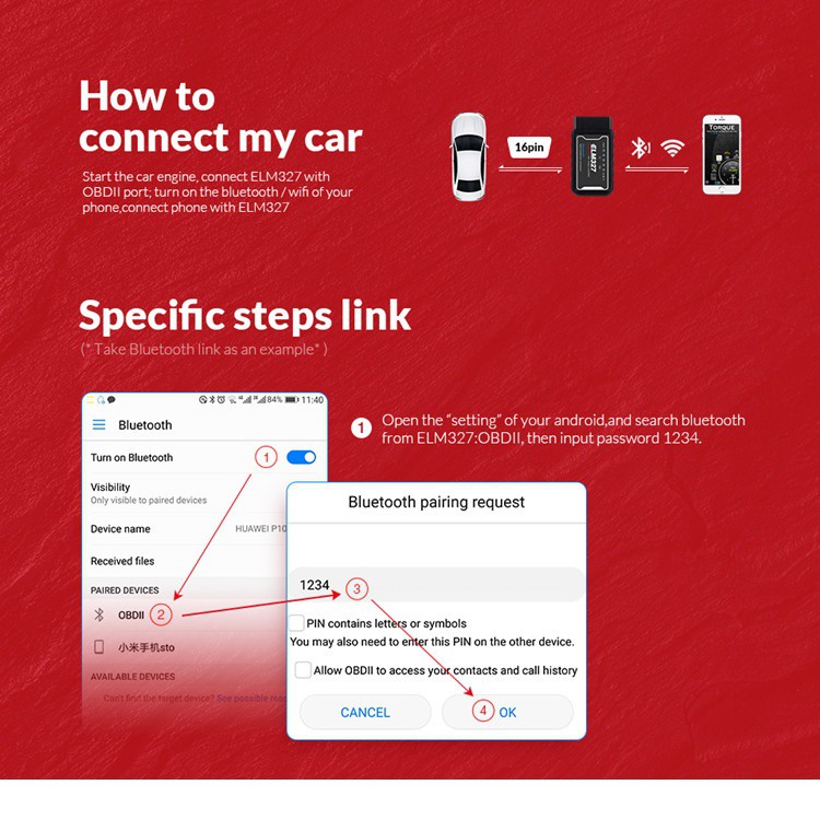 MÁY ĐỌC LỖI Ô TÔ THÔNG MINH ELM 327 WIFI