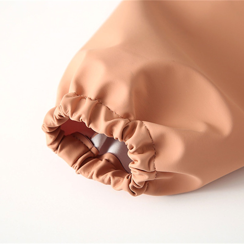 Yếm Ăn Tay Dài Chống Thấm Nước Có Túi Tiện Dụng Cho Bé Sơ Sinh