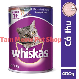Pate cho mèo WHISKAS dạng lon 400g