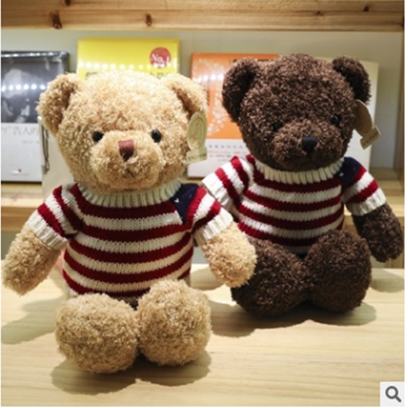 Gấu teddy Nhồi Bông Mặc Áo sweater Dễ Thương