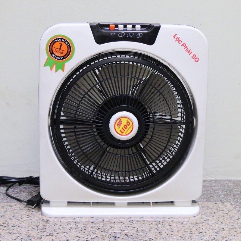 Quạt Hộp B3 Lidofan - động cơ mạnh mẽ, 3 tốc độ gió, hàng công ty bảo hành 1 năm