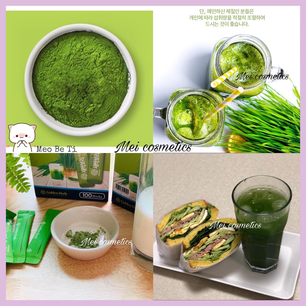 Mầm lúa mạch non Golden Herb Hàn Quốc