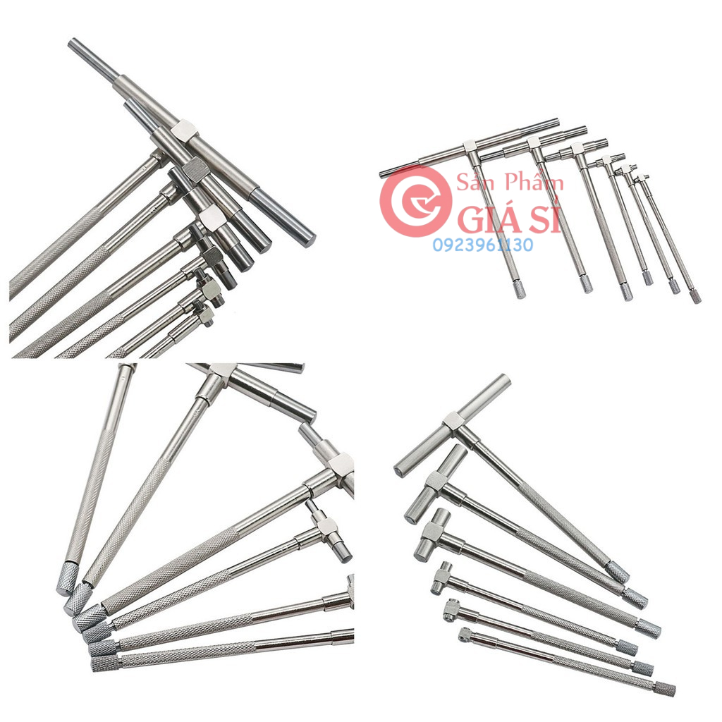 Bộ cử đo lỗ đo đường kính trong 8 – 150mm 6 pcs ❤️freeship❤️