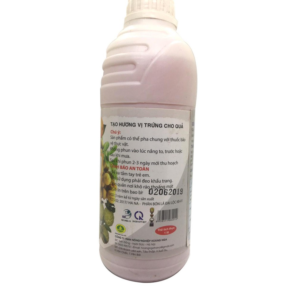 Phân bón TRỨNG GÀ cao cấp ( chiết xuất từ trứng gà lên men) chuyên cho cây ăn trái, cây hoa