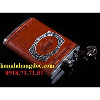 Bình rượu inox bao dao 9oz OLD SERIES (270ml) bỏ túi