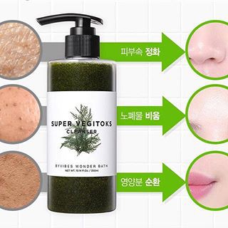 SỮA RỬA MẶT THẢI ĐỘC RAU CỦ SUPER VEGITOKS CLEANSER 3 IN 1
