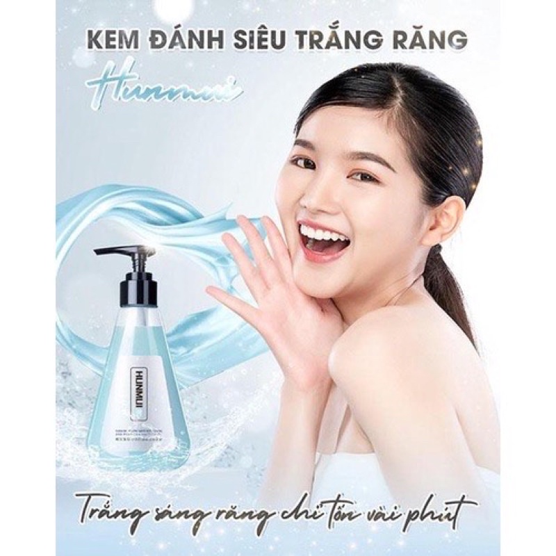 Kem Đánh Răng HUNMUI - Kem Đánh Răng Dạng Gel Lỏng Thơm-Vệ Sinh Răng Miệng Không Hôi Miệng