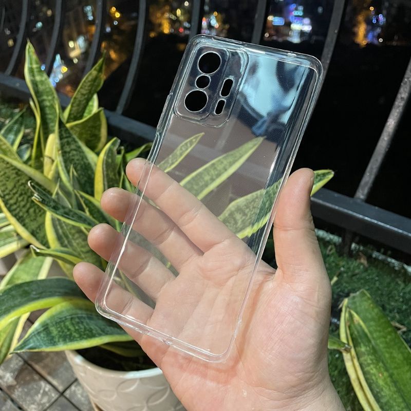 Ốp lưng dẻo GOR cho Xiaomi Mi 11T , 11T Pro 5G trong suốt, bảo vệ Camera
