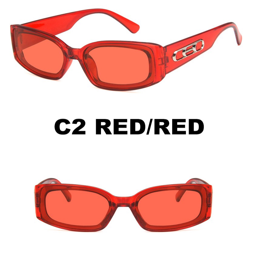 Mắt kính gọng vuông nhiều màu sắc thời trang | BigBuy360 - bigbuy360.vn