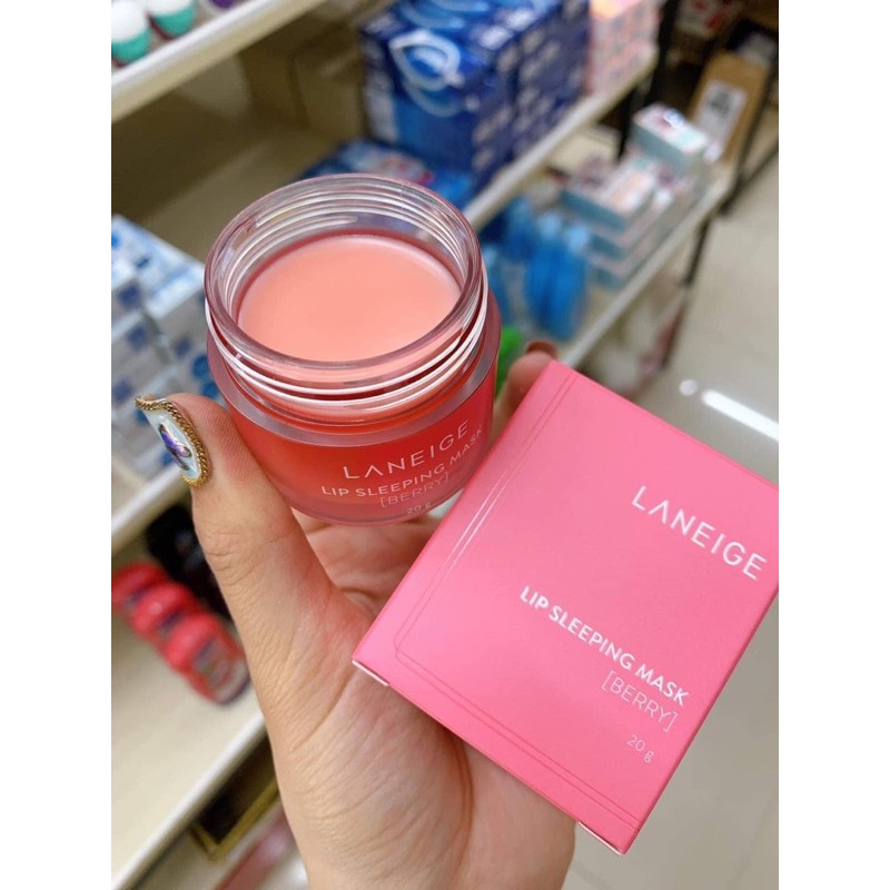 Mặt nạ ngủ môi Lip Sleeping Mask mini và fullsize