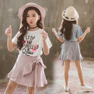 Freeship 99k tq_bộ áo váy bé