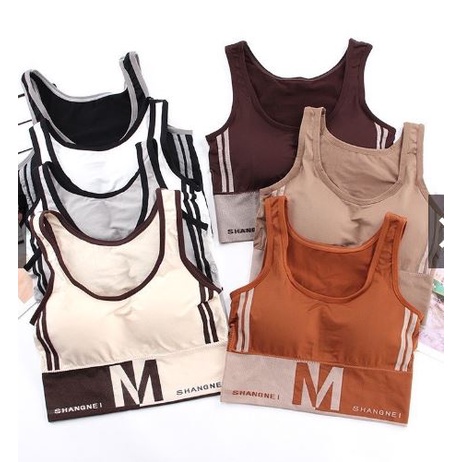 Áo tập gym, yoga, erobic kèm đệm ngực M85