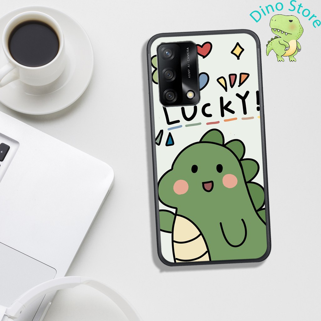 ỐP LƯNG OPPO A54/A74/A94  ,  IN HÌNH KHỦNG LONG NGỘ NGHĨNH VÀ CUTE