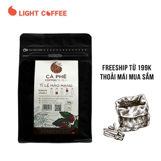Cà phê hạt Arabica Hảo hạng Light coffee 200g