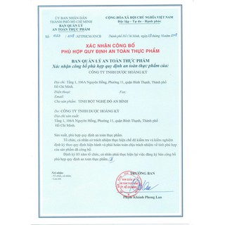 [Combo 2 lon- 1KG]- CHÍNH HÃNG- Tinh Bột Nghệ Đỏ An Bình + Tặng 1 chai mật ong 100ml