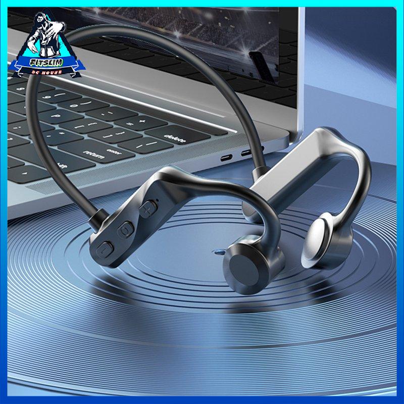 [Fitslim] Bone Conduction Wireless Headset Wireless Waterproof Ear-mounted Headphones