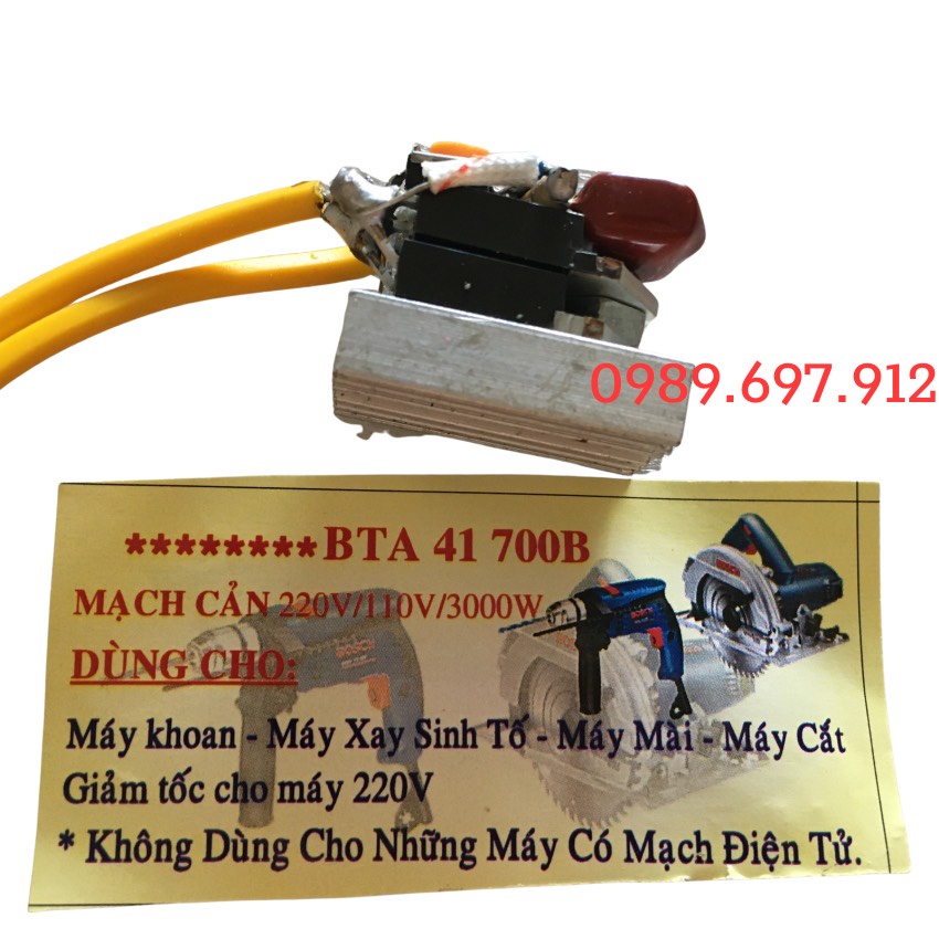 Mạch Cản Chuyển Điện 220v Về 110v Dùng Cho Thiết Bị Điện Nội Địa Nhật - Máy Khoan, Máy Mài, Máy Cắt, Máy Xay Sinh Tố