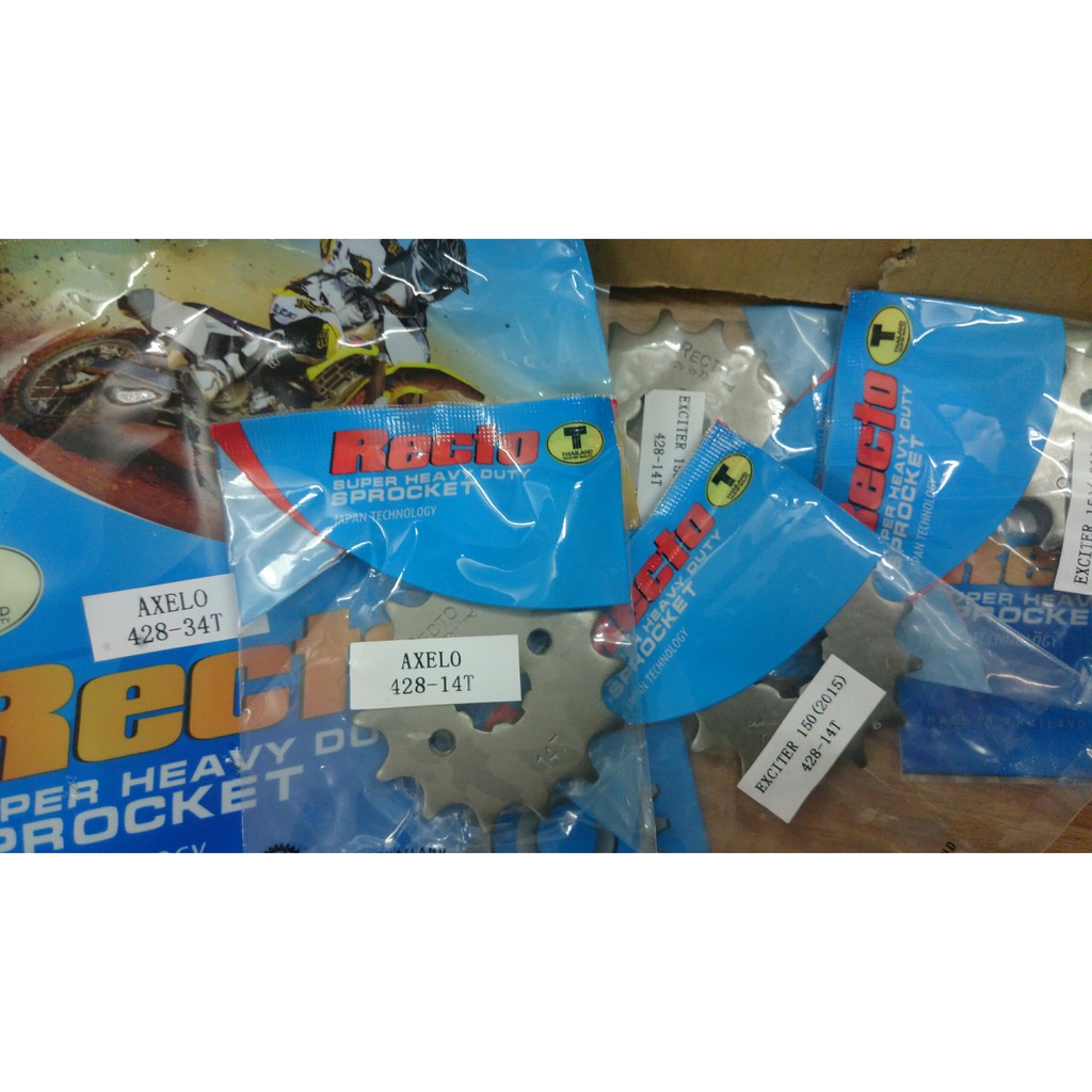 Nhông + Dĩa tải xe Axelo 125 côn tay