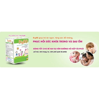 Cốm BigBB - Ổn Định Tiêu Hoá,Tăng Sức Đề Kháng ( Giá Nguyên Hộp và Nguyên Tem Tích Lũy cho Khách Hàng )
