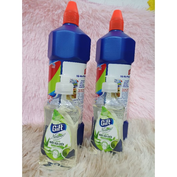 TẨY BỒN CẦU GIFT TẶNG RỬA CHÉN