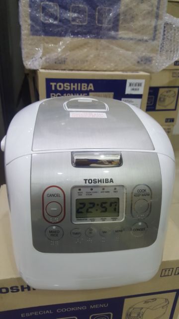 NỒI CƠM ĐIỆN TỬ TOSHIBA RC-18NMFVN( WT) MỚI 100% | BigBuy360 - bigbuy360.vn
