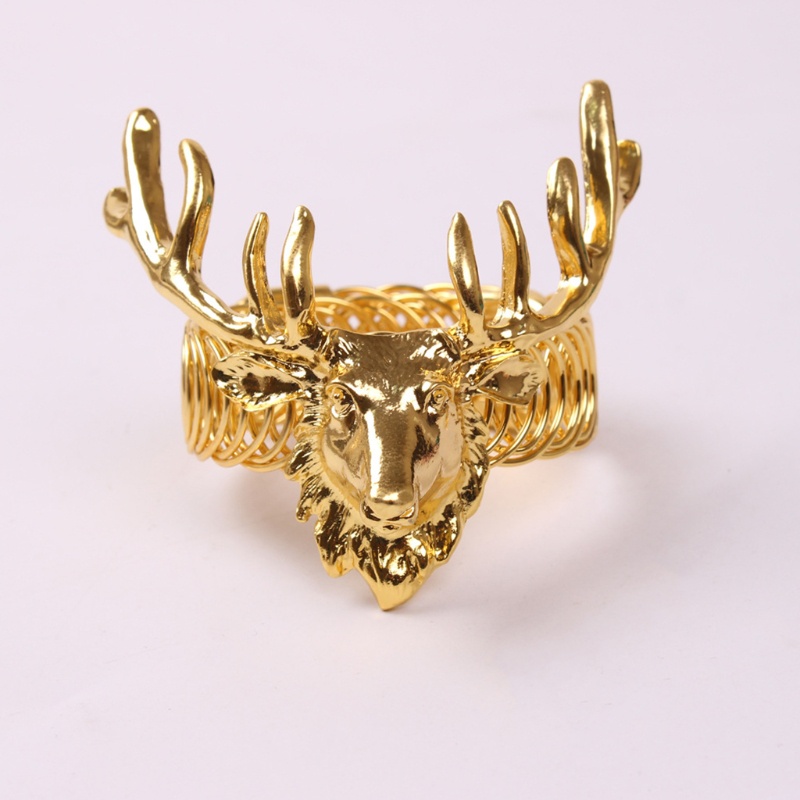 Set 2 Kẹp Giữ Rèm Cửa Sổ Họa Tiết Tuần Lộc Giáng Sinh