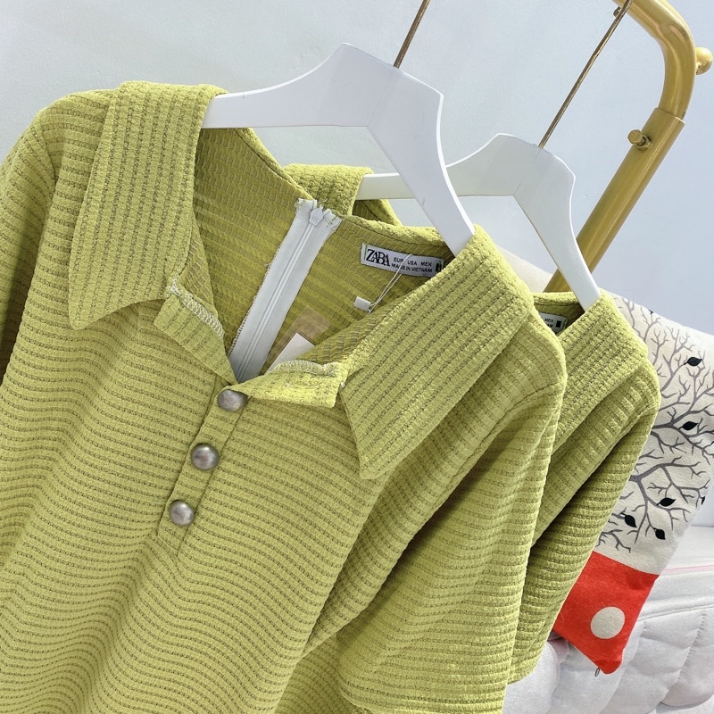 [ 𝐅𝐑𝐄𝐄 𝐒𝐇𝐈𝐏 ] VÁY POLO HÓT HÍT CHẤT LIỆU LEN XỐP L1, VẢI LÊN CHUẨN VẢI FORM MẪU , THIẾT KẾ KÉO KHÓA SAU